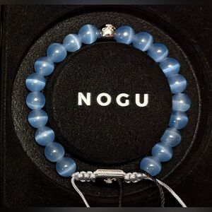 💙💙NOGU Aquamarine Cheshire Macrame Bracelet